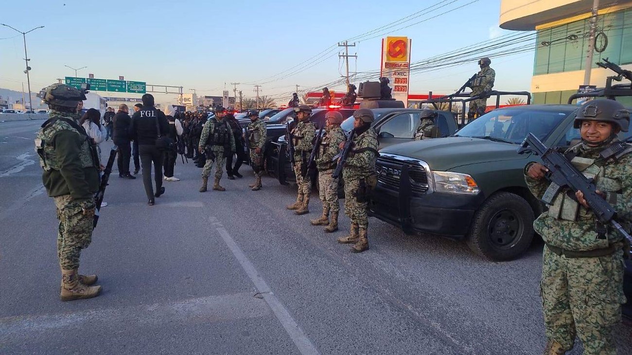 Blindan a Coahuila con 10 mil elementos tras captura del ‘Mencho’
