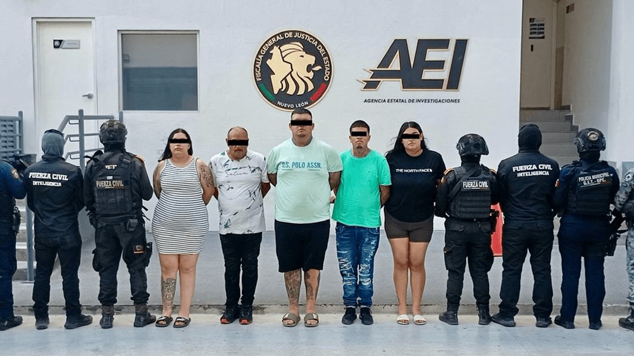 Caen cinco presuntos delincuentes tras persecución en Guadalupe