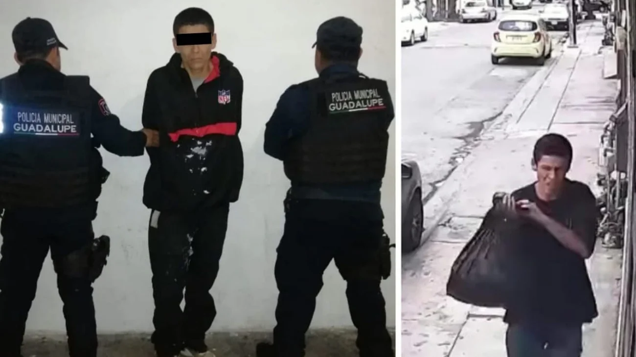 Investigan a hombre por robos en el municipio de Guadalupe