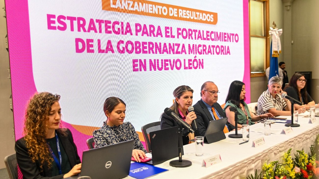 Presentan informe de gobernanza migratoria en Nuevo León
