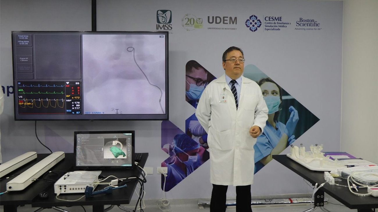 Tiene IMSS Nuevo León Centro de Simulación en cardiología 