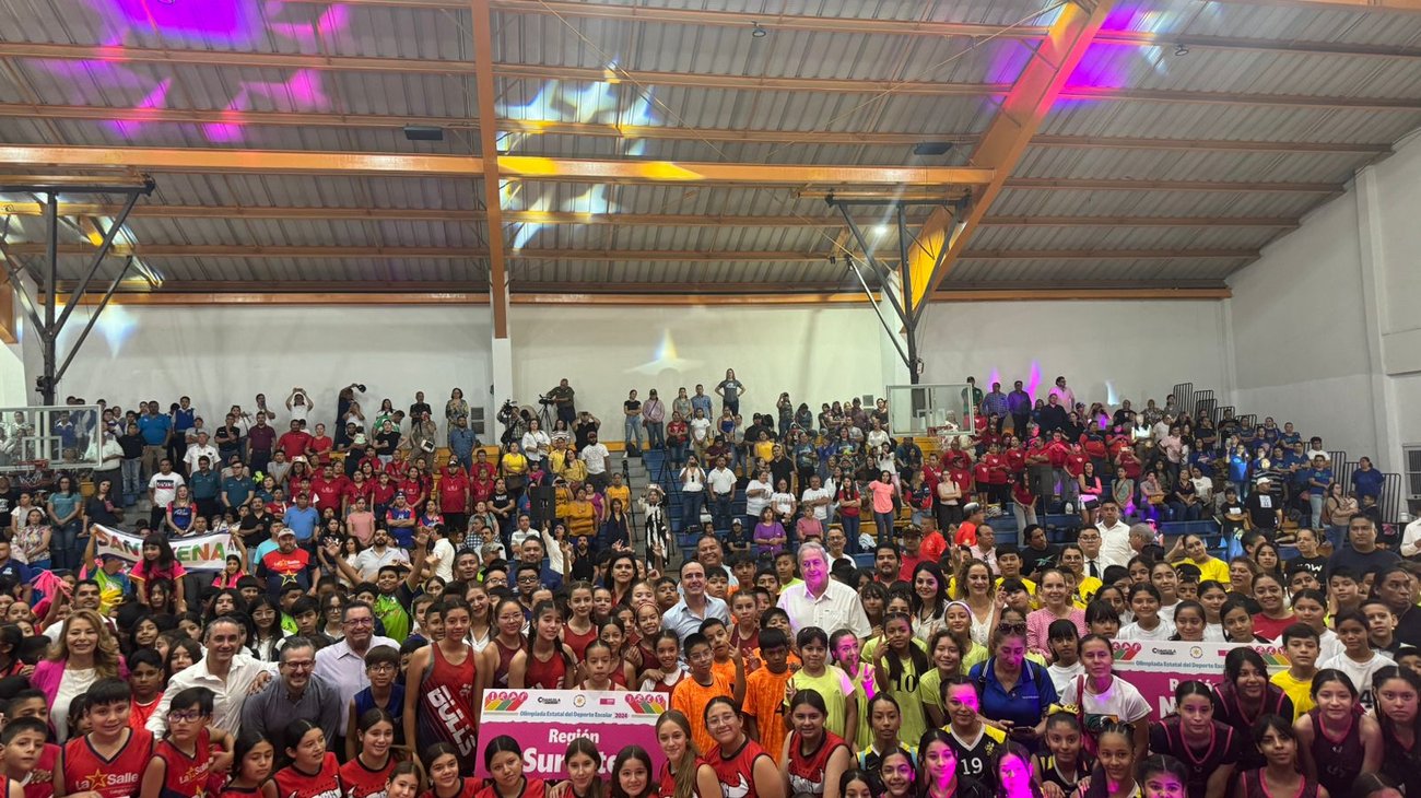 Inauguran la Olimpiada Estatal del Deporte Escolar