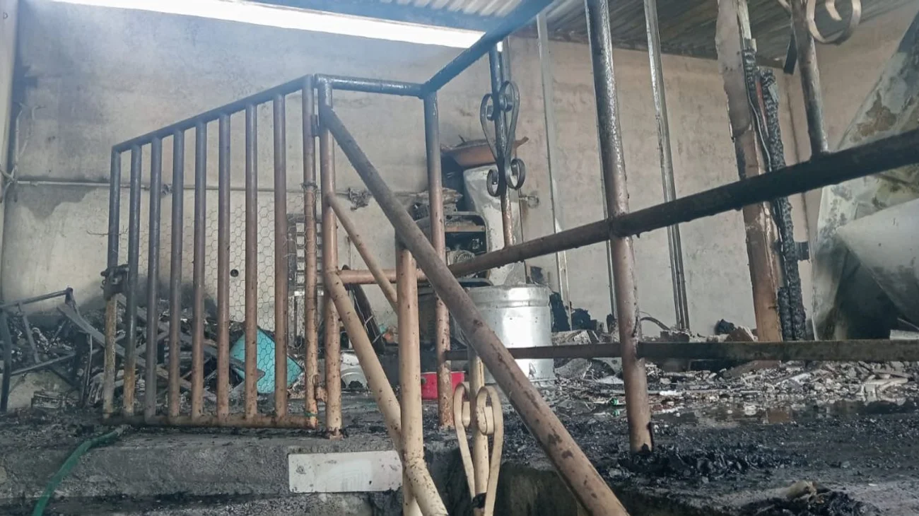 Se incendia casa habitación en Apodaca; reportan un lesionado