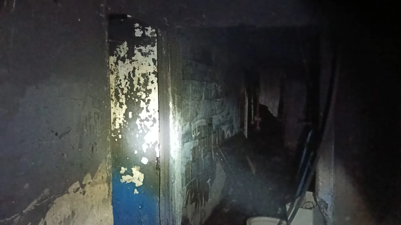 Incendio en vivienda de San Nicolás moviliza a cuerpos de auxilio