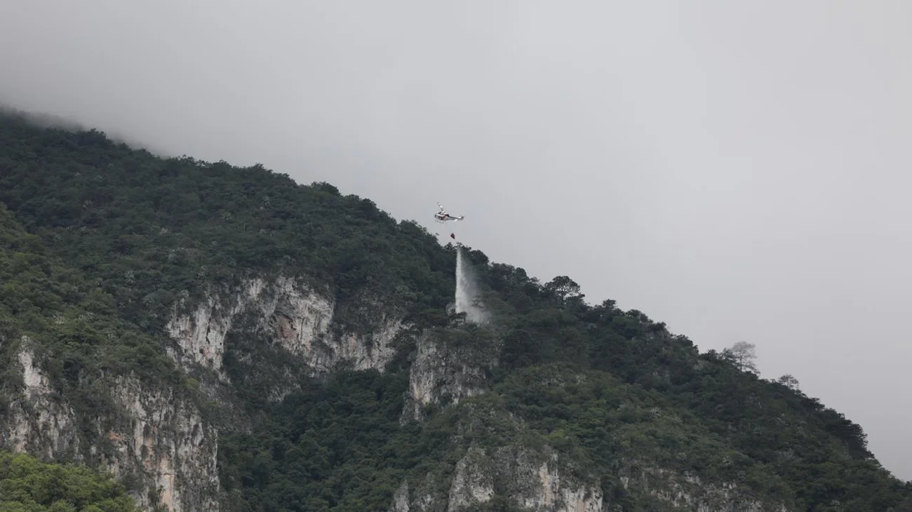 Controlan incendio forestal en el paraje 'El Diente'