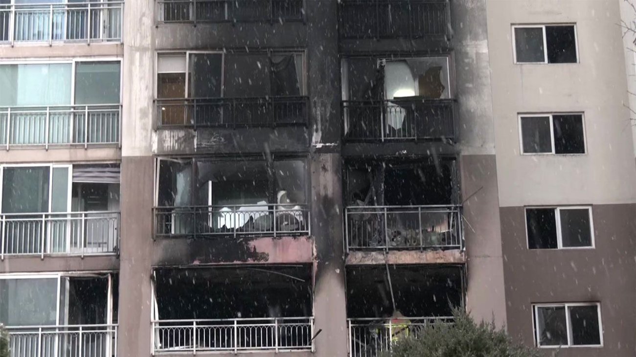 Incendio en edificio de Seúl deja 2 muertos y 29 heridos