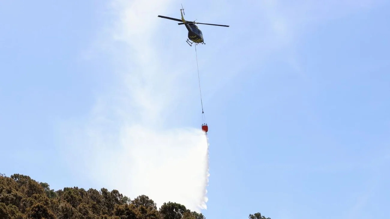 Incendio en El Tunal entra en fase final; con 100% de control