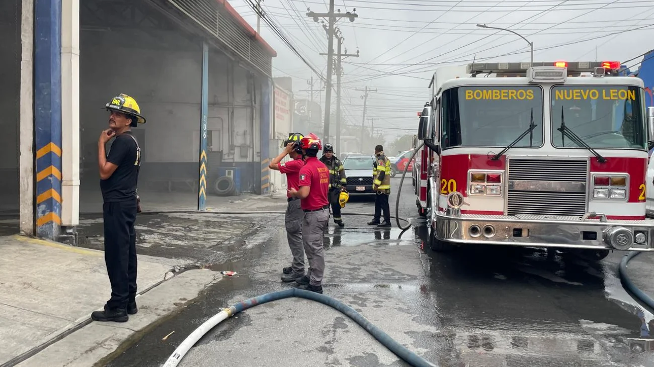 Se incendia empacadora de carne en San Nicolás