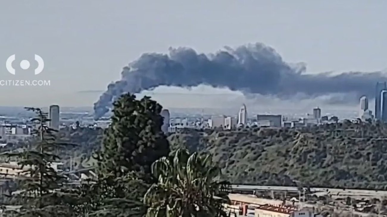 Incendio en fábrica de cannabis en Los Ángeles