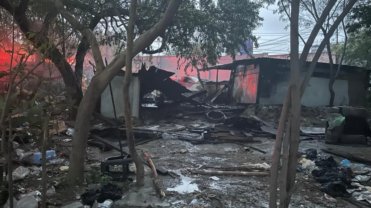 Se incendia tejabán que era utilizado para rezar en El Ranchito