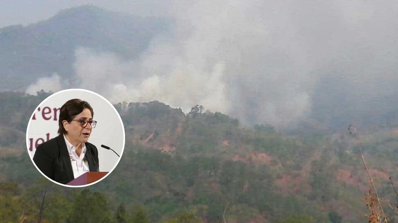 México cuenta con 114 incendios forestales activos: CNPC