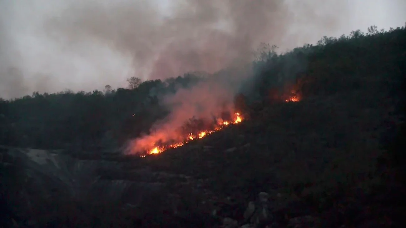 Reporta Fiscalía cuatro detenidos por provocar incendios