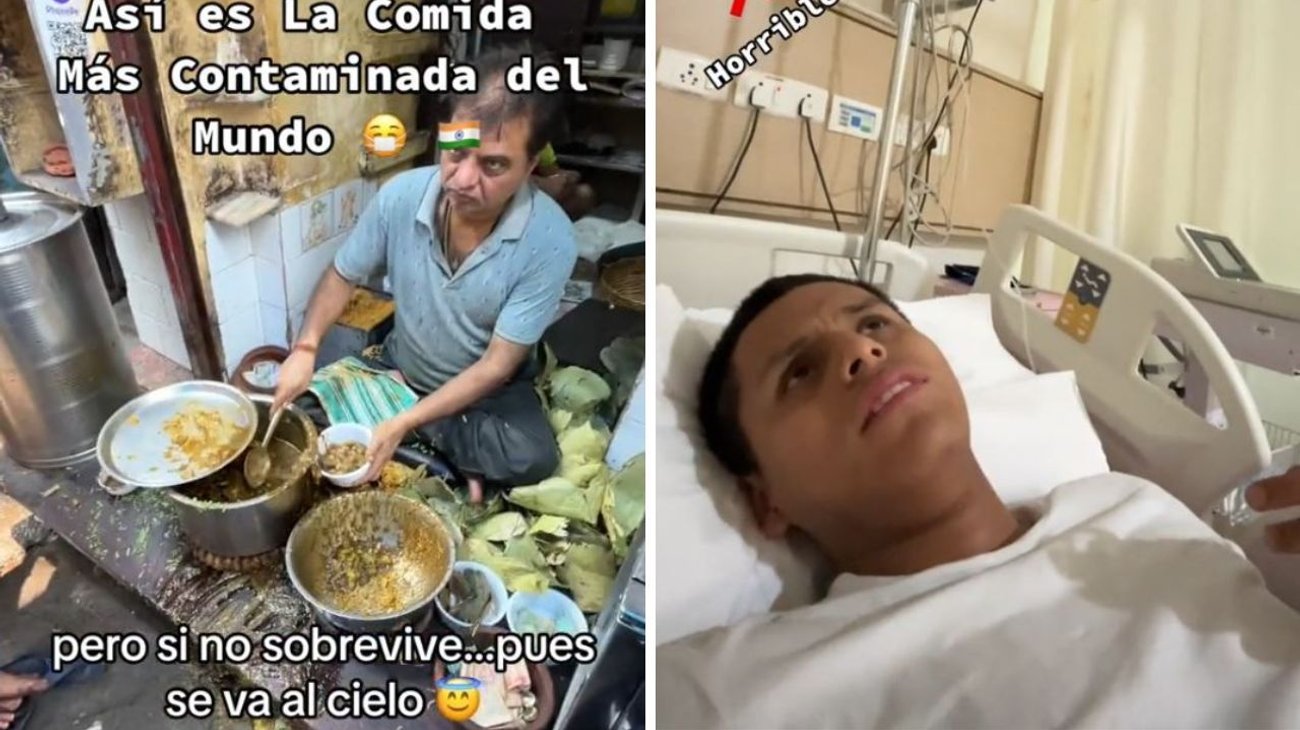 ¿Influencer murió por probar comida callejera en la India?