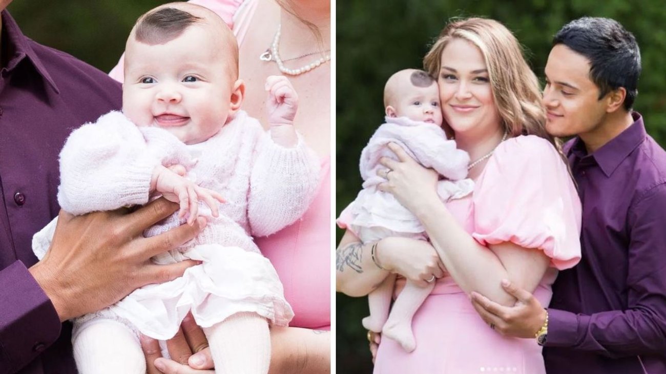 Bebé deslumbra con su adorable 'cuerno de unicornio'