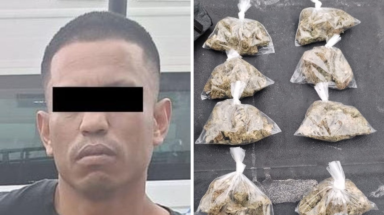 Cae droga y arma de fuego en el Mesón Estrella