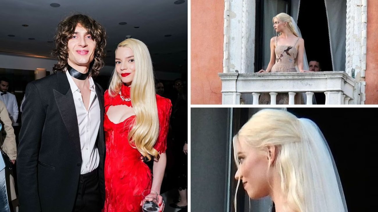 Así fue la boda Anya Taylor-Joy y Malcolm McRae en Venecia