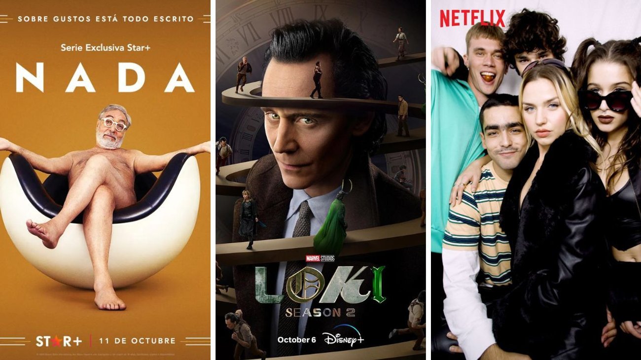 Octubre llega cargado de estrenos en streaming