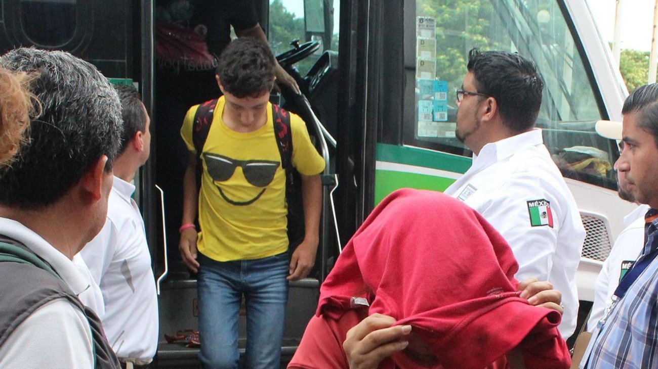 Guardia Nacional detiene a 183 migrantes en Veracruz