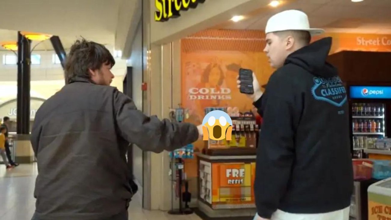 Repartidor dispara a youtuber tras broma en centro comercial