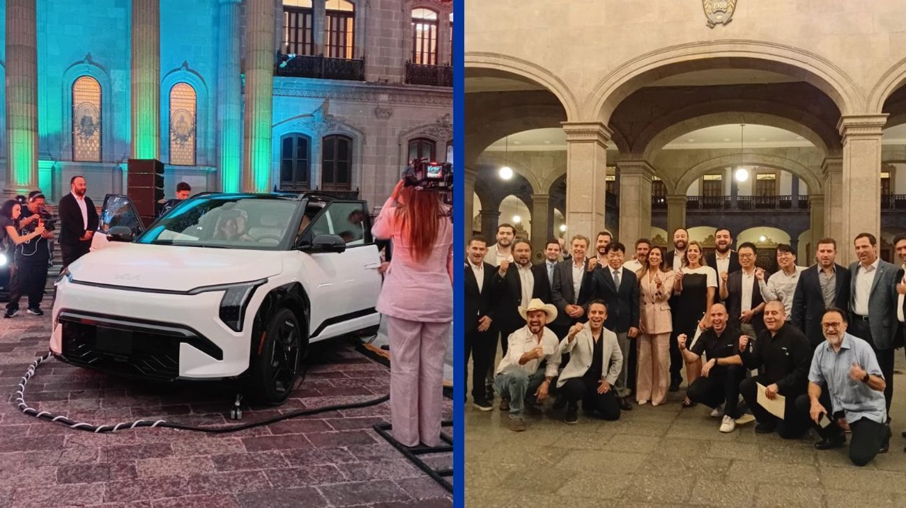 Revela KIA su primer auto 100% eléctrico fabricado en NL