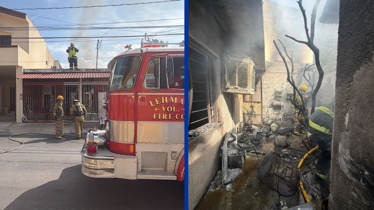 Explosión e incendio en hogar de Santiago deja daños materiales