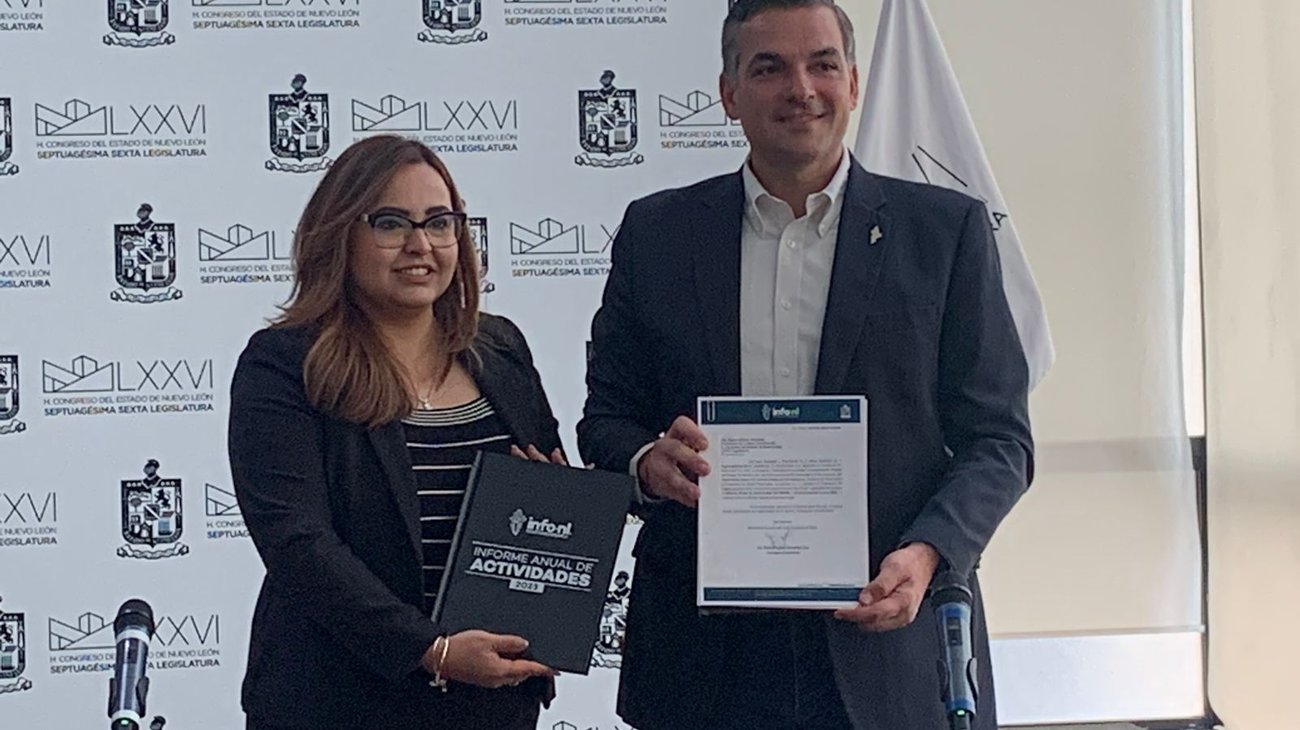 Presenta InfoNL informe de funciones 2023 en el Congreso