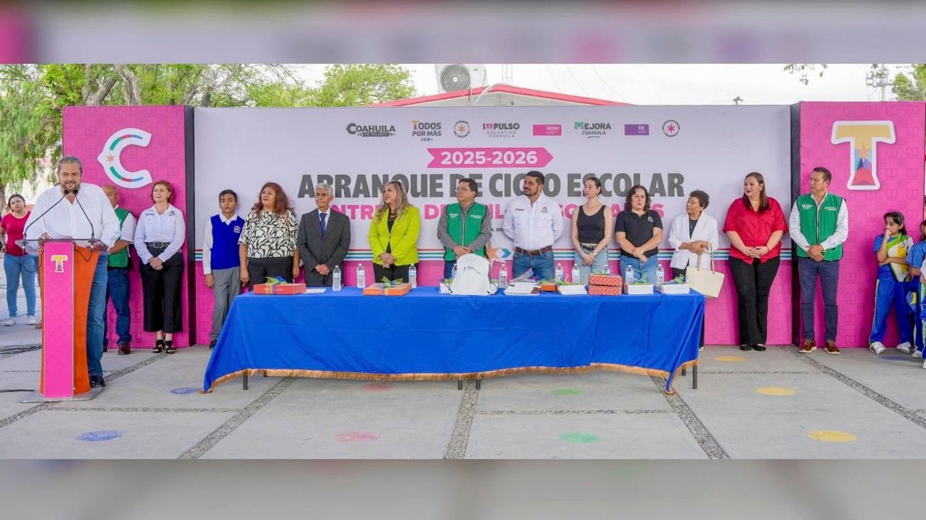Arrancan clases en Ramos Arizpe con respaldo estatal y municipal