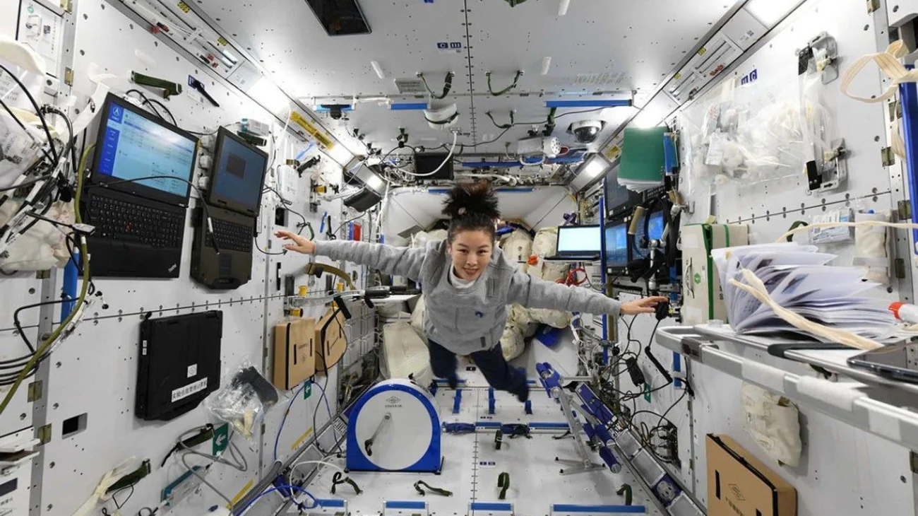 China destaca los avances científicos de su estación espacial