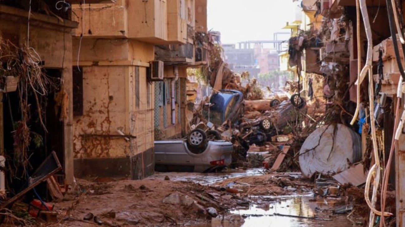 Inundación: miles de muertos y 10,000 desaparecidos en Libia