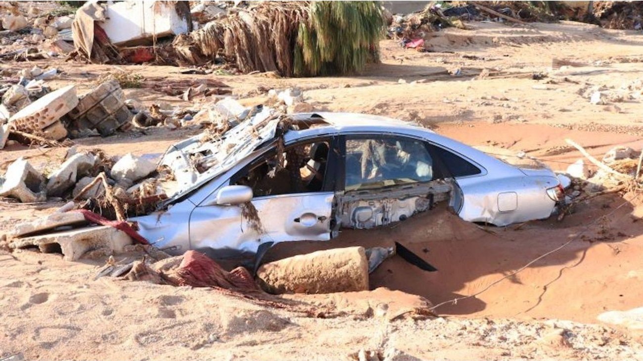 Inundaciones en Libia dejan al menos 11,300 muertos