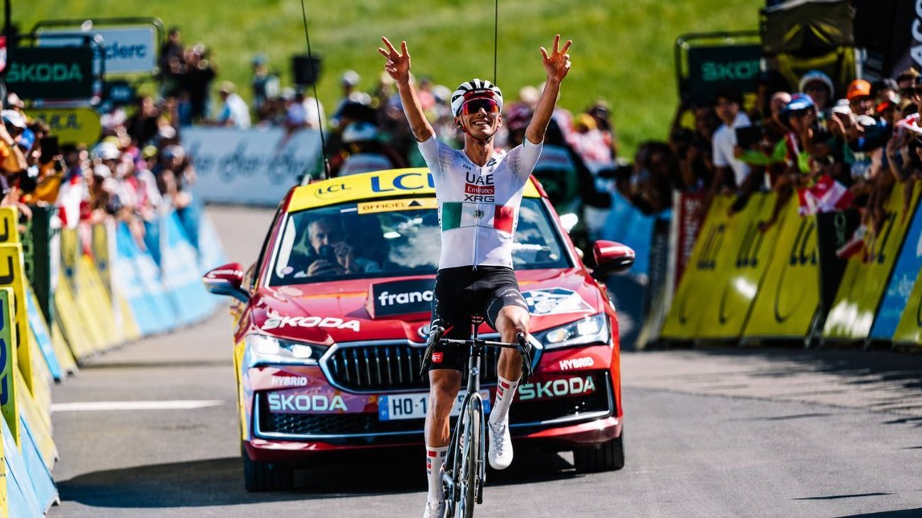 Isaac del Toro firma otro podio en el Tour de Francia