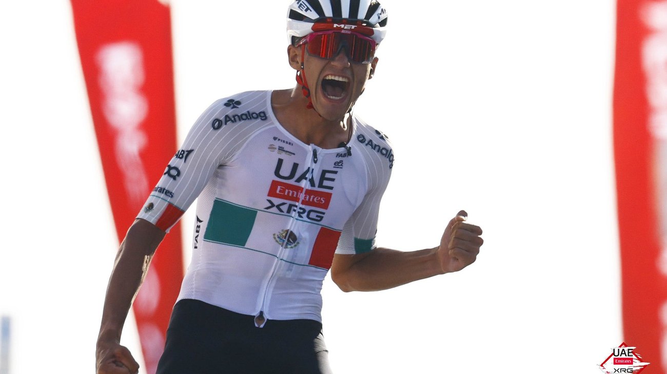 Isaac Del Toro domina sexta etapa UAE Tour 2026