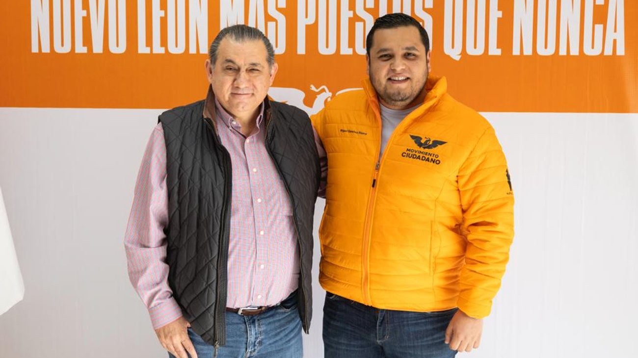  Se une Julio Cepeda a Movimiento Ciudadano en Nuevo León