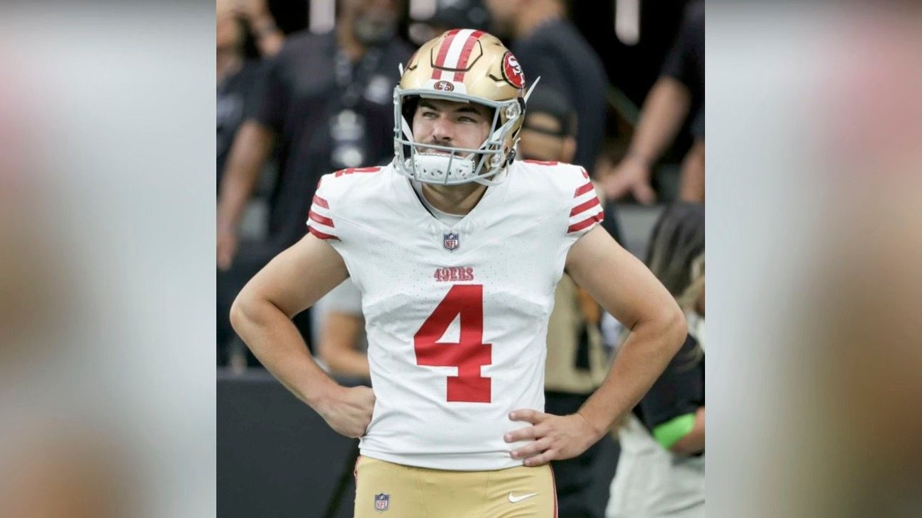 Despiden los 49ers de San Francisco al pateador Jake Moody