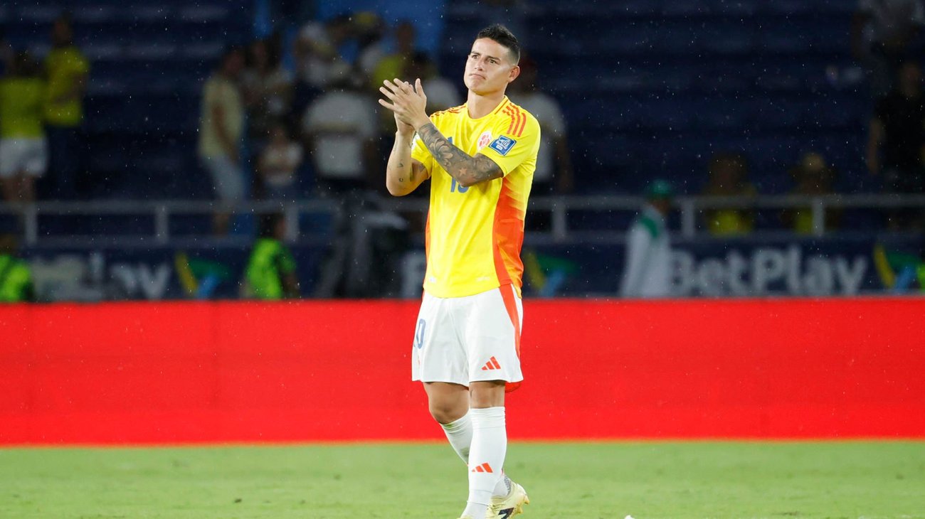 Anuncia James Rodríguez su retiro de la selección colombiana