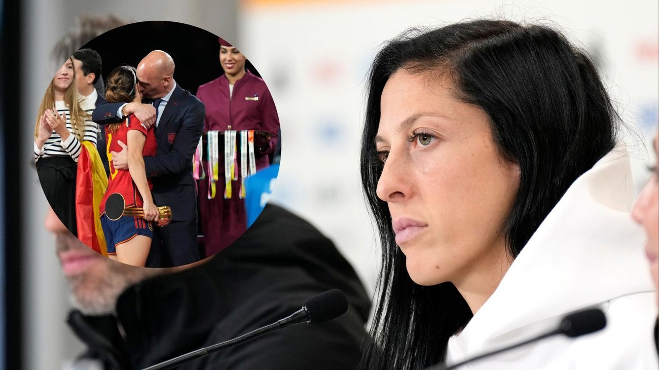 Jenni Hermoso denuncia a Rubiales por beso en la boca