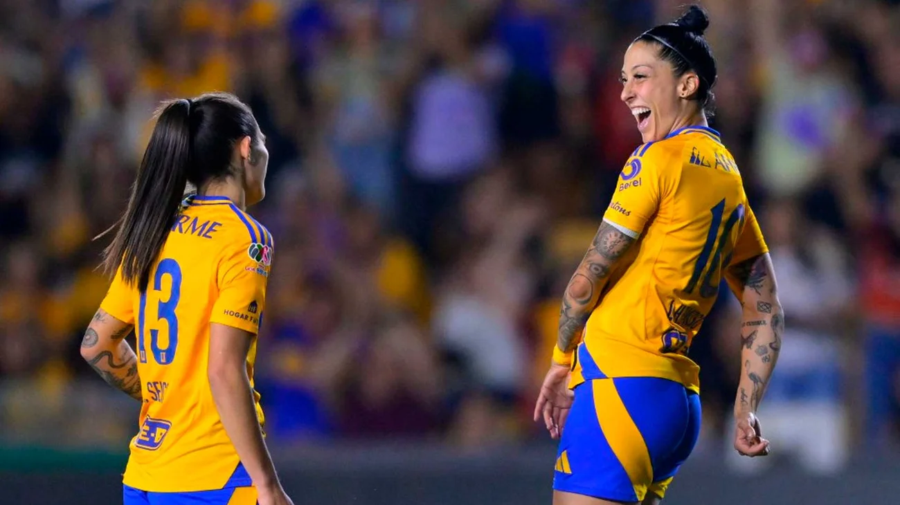 Jenni Hermoso confirma con un doblete el resurgir de Tigres
