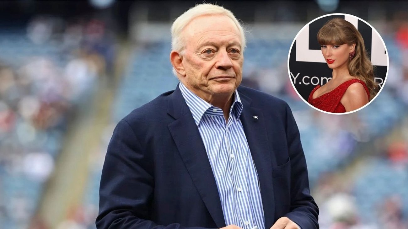 Jerry Jones invita a Taylor Swift a partido de Acción de Gracias