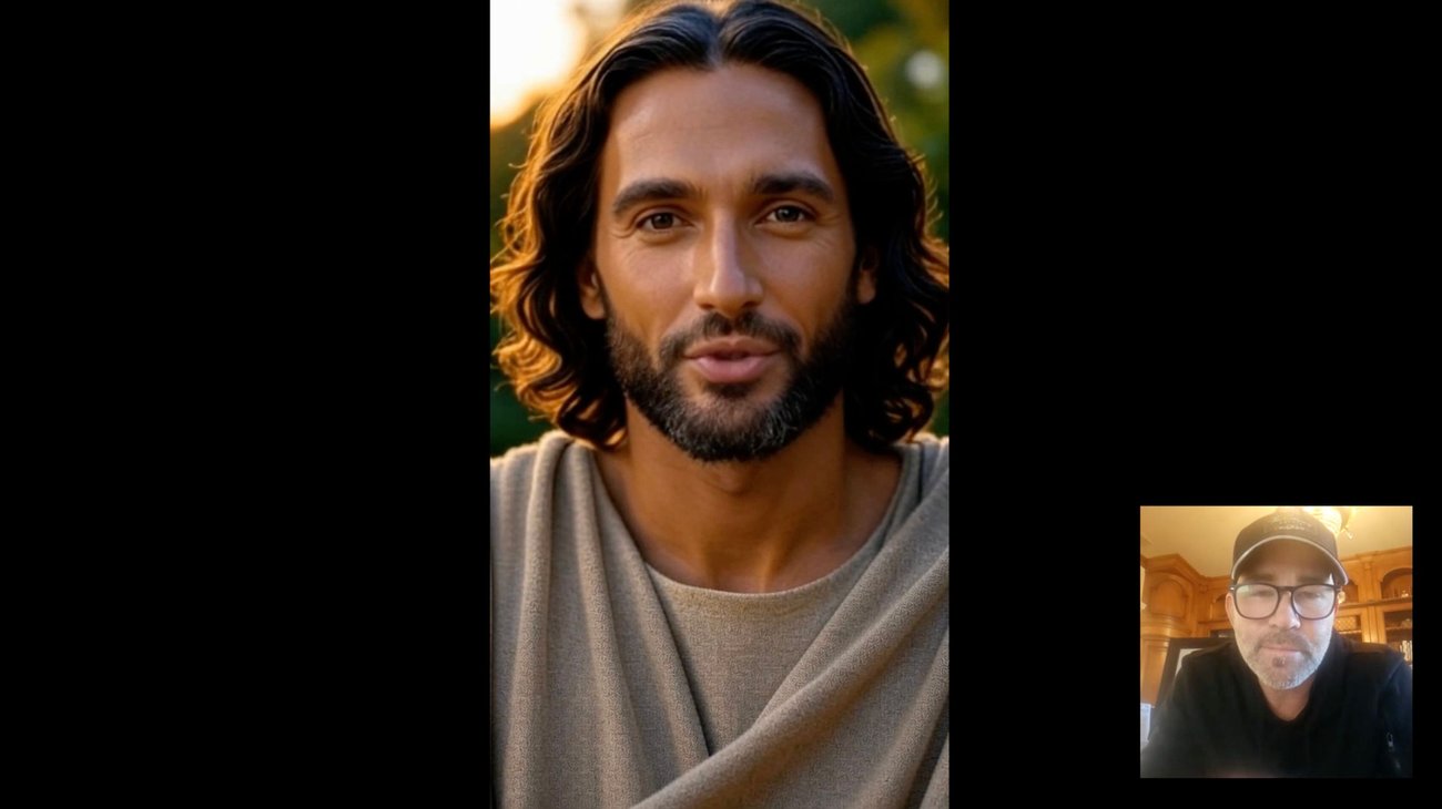 Pagan por hacer videollamadas con Jesús hecho de IA