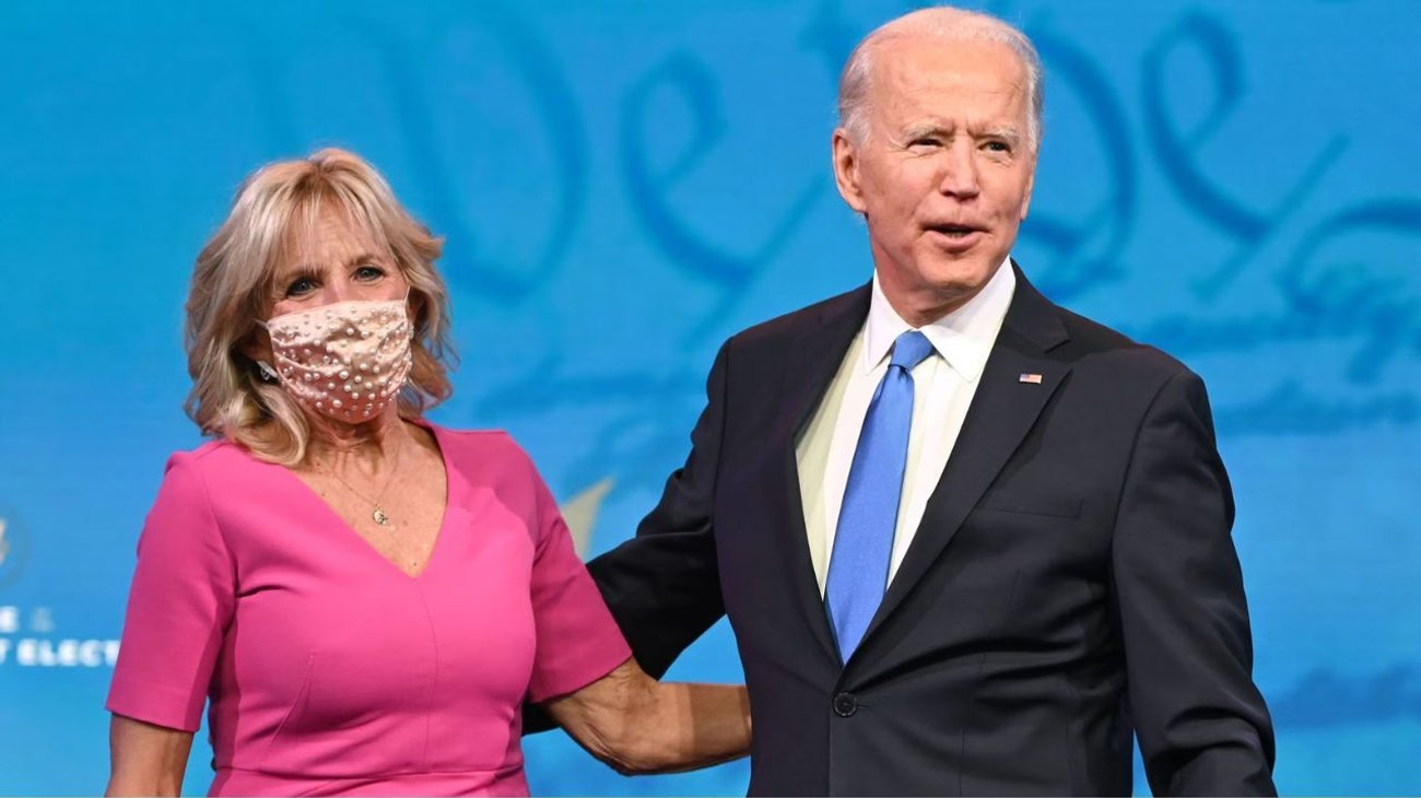 La primera dama de EUA. da positivo a Covid-19