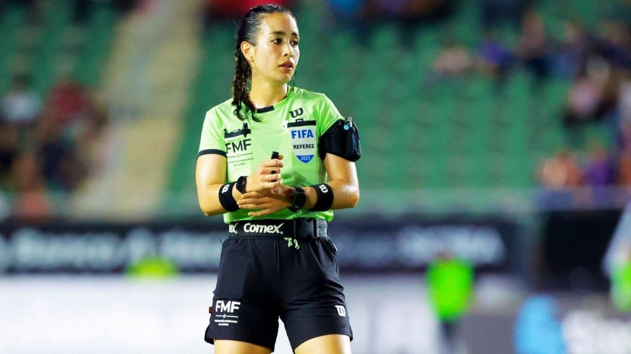 Katia Itzel será la primera árbitra mexicana en un Mundial