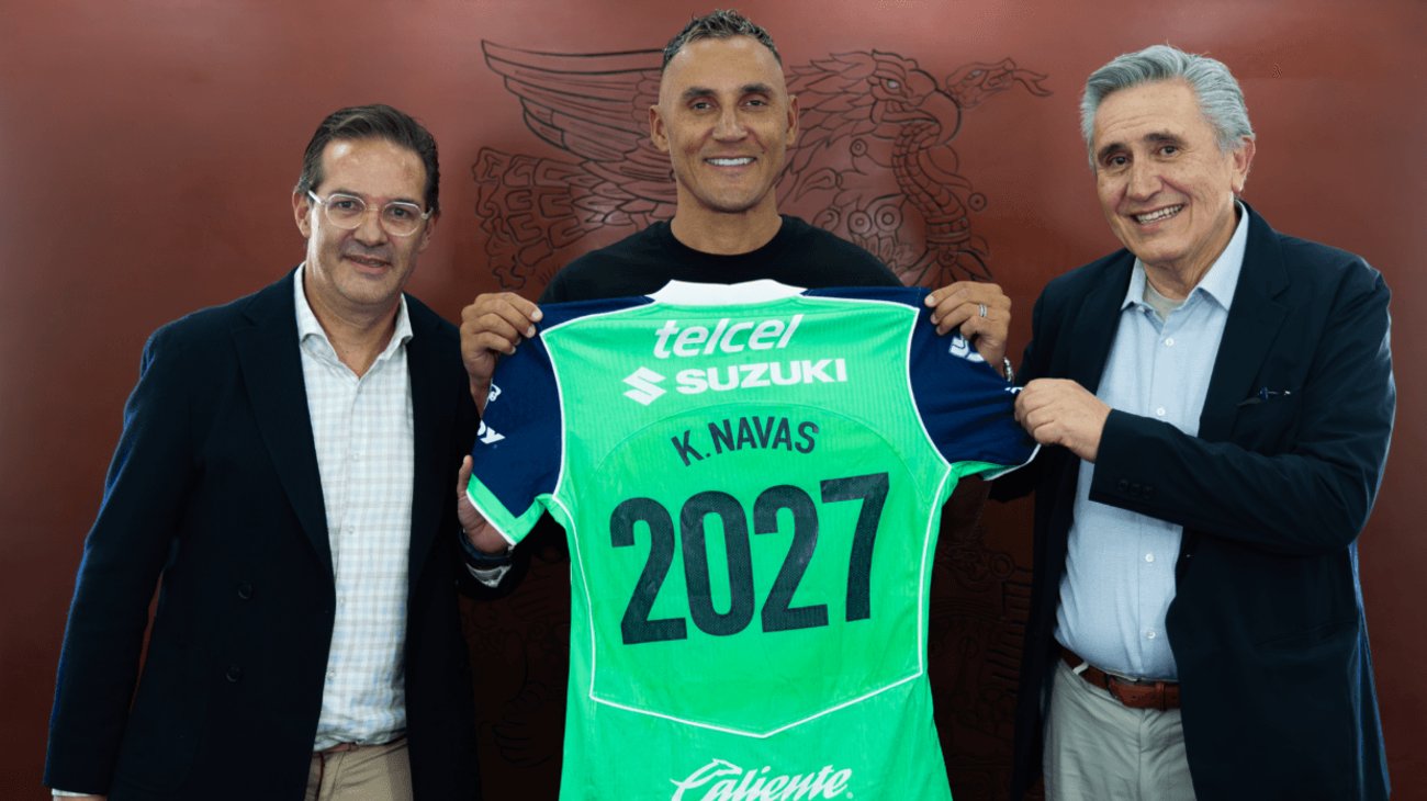 ¡Pura vida! Keylor Navas renueva contrato con Pumas hasta 2027
