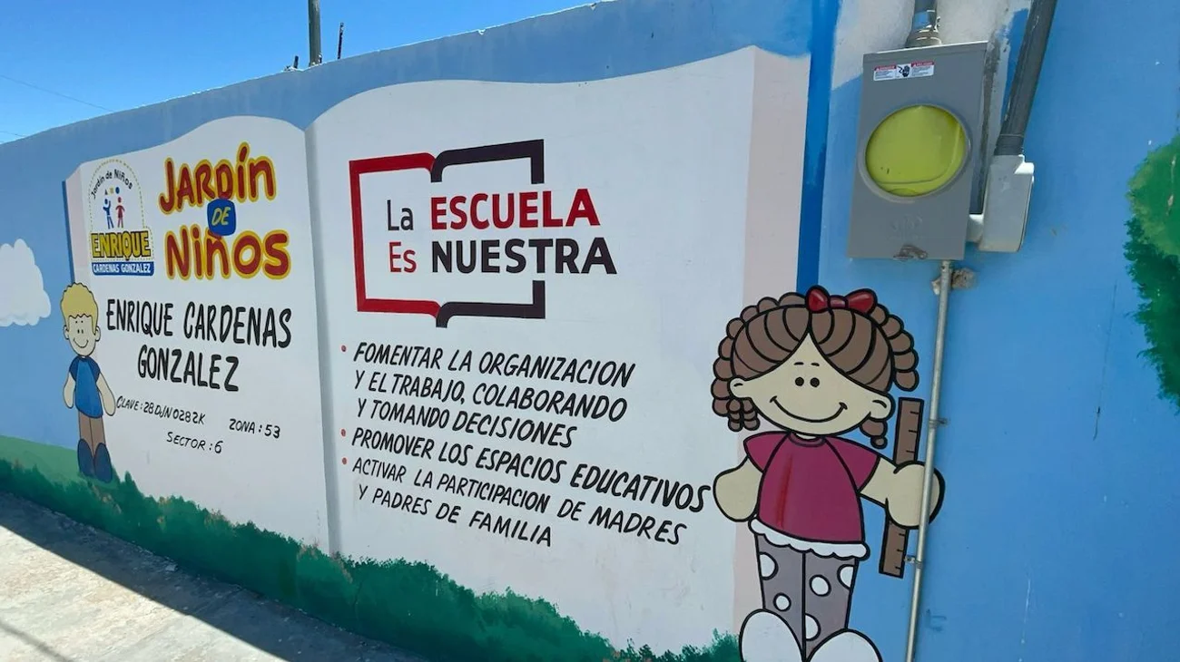 Padece kínder desde septiembre falta de electricidad en sus aulas