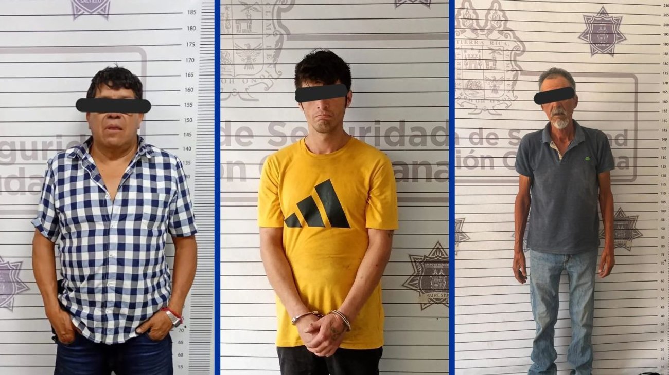 Detienen a tres por tirar basura y escombro en calles de Saltillo