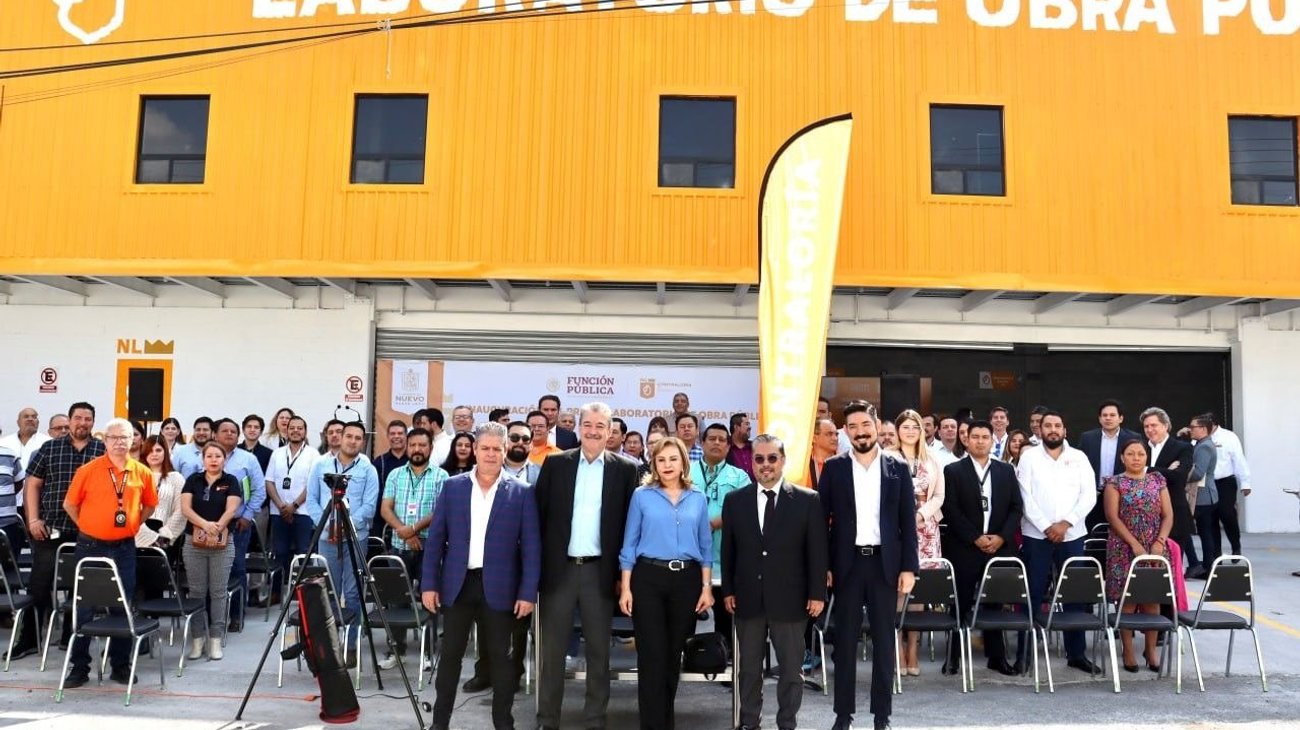 Inauguran laboratorio para verificar calidad de obra pública