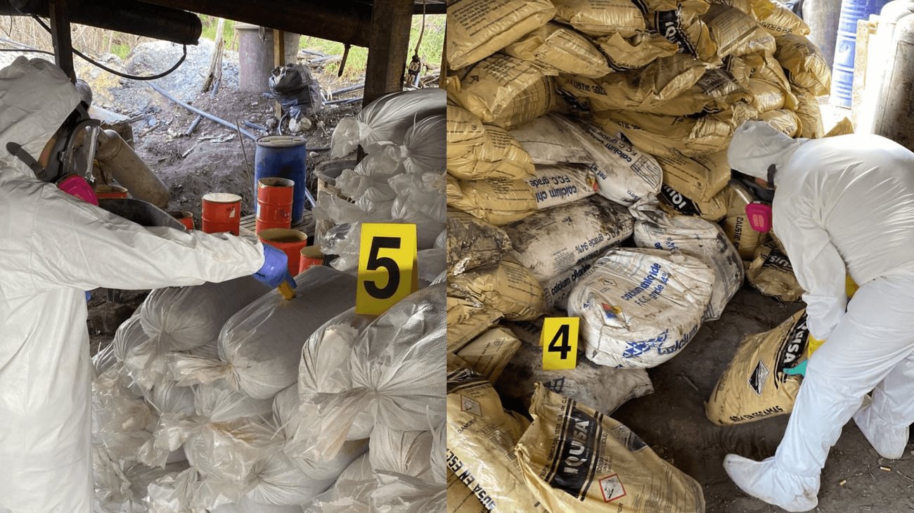 FGR desmantela laboratorio de metanfetaminas en Dr. González