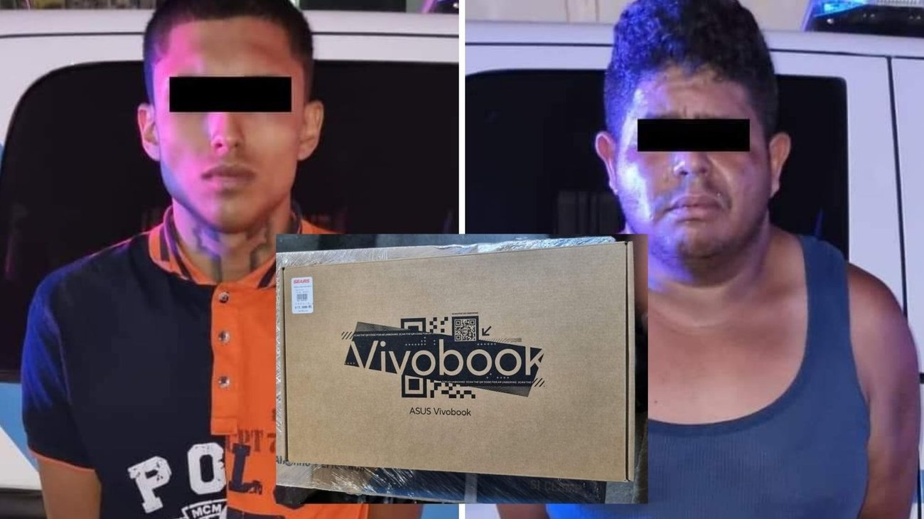 Roban laptop de tienda departamental en Galerías Monterrey