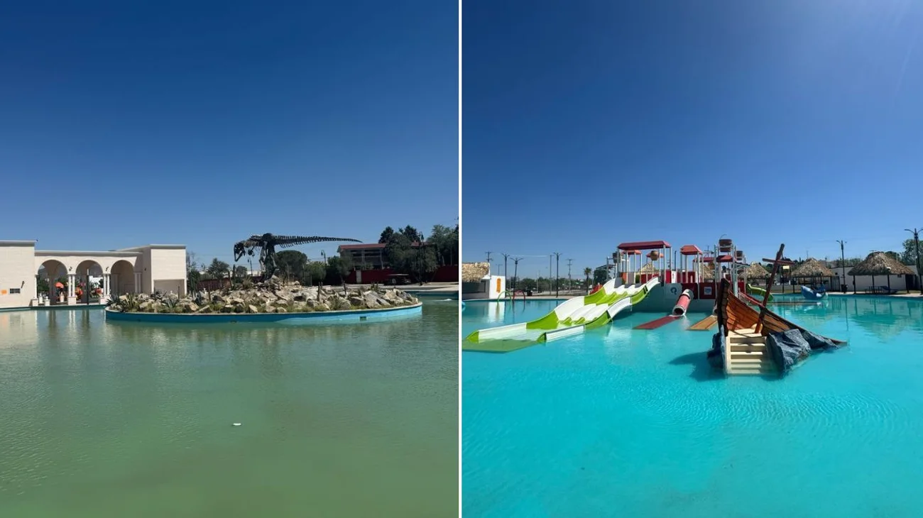 Contrasta falta de mantenimiento de lago con Aqua Ramos