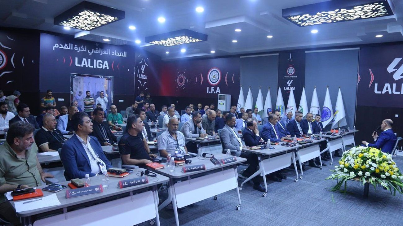 LaLiga apoya a Iraq para impulsar fútbol en región del Golfo