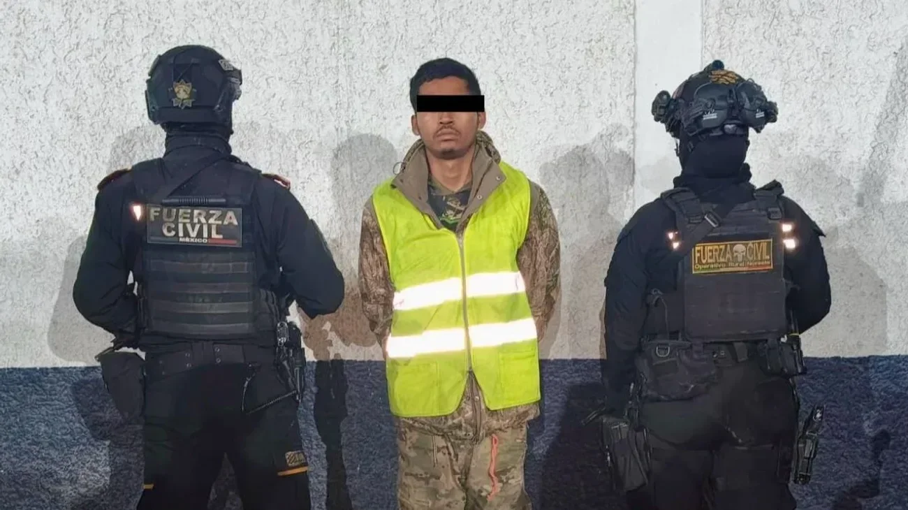 Capturan a joven armado en Operativo Muralla en China